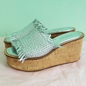Never Worn Michael Kors wedge